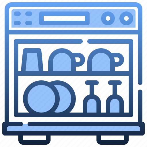 Dishwasher, household, electronics, machine icon - Download on Iconfinder