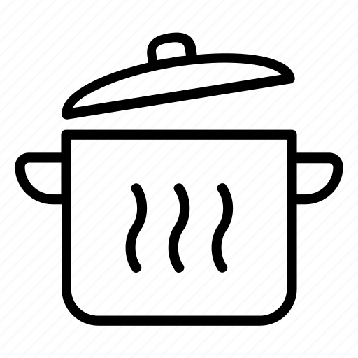 Airtight pot, food cooking, high-pressure baking, pressure cooker, pressure pot, steam cooker icon - Download on Iconfinder