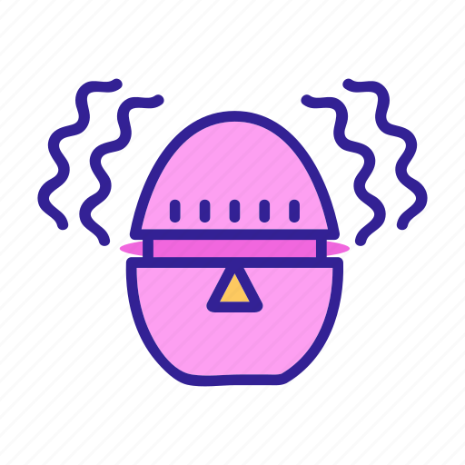 Alert, egg, electronic, kitchen, mechanical, timer, tool icon - Download on Iconfinder
