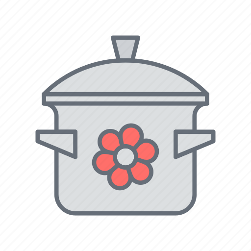 Cooking, frying, kitchen, pan, pot icon - Download on Iconfinder