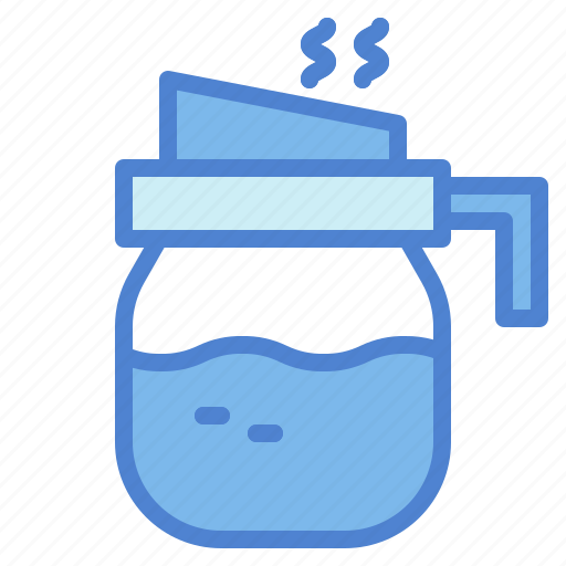 Coffee, drink, hot, pot, shop, tea icon - Download on Iconfinder