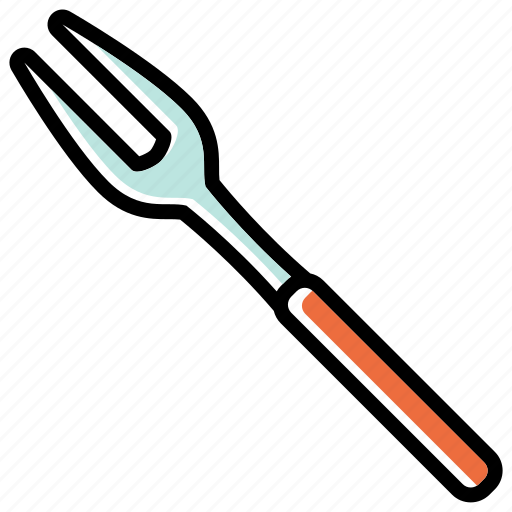 Cutlery, dessert fork, dishes and appetizers, fruit fork, utensils icon - Download on Iconfinder