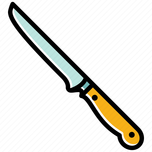 Cutlery, dining, serrated, steak knife, tools and utensils icon - Download on Iconfinder