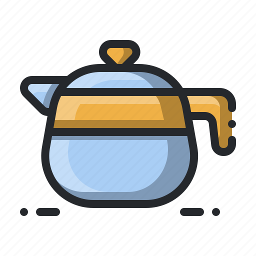 Coffee, kitchen, pot, teapot, utensil icon - Download on Iconfinder