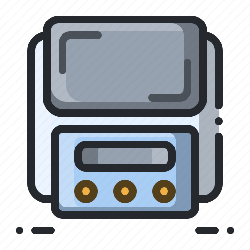 Digital, kitchen, scale, utensil, weighing icon - Download on Iconfinder