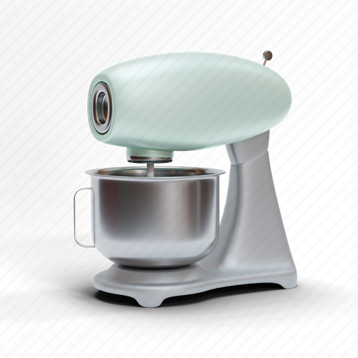 Stand, mixer, kitchen, electronic, tool, object, utensil 3D illustration - Download on Iconfinder