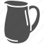 jug, kitchen utensil, measuring cup, measuring jug, water jug 