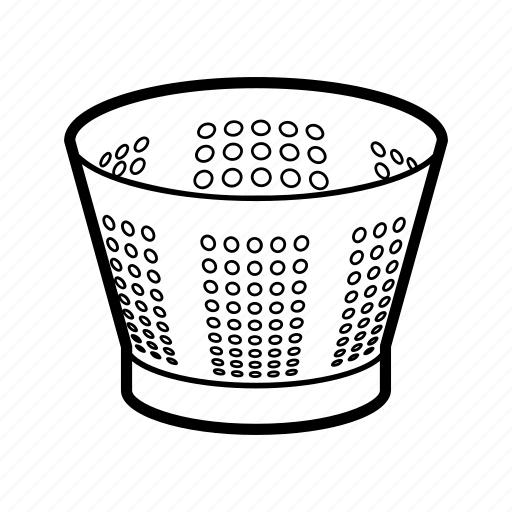 Drainer, container, slotted container, strainer icon - Download on Iconfinder