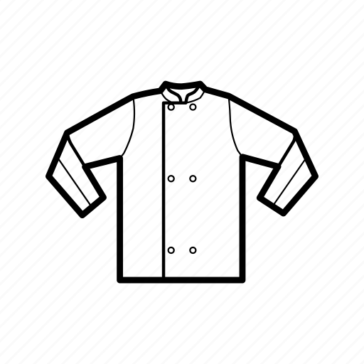 Chef's jacket, clothes, jacket icon - Download on Iconfinder