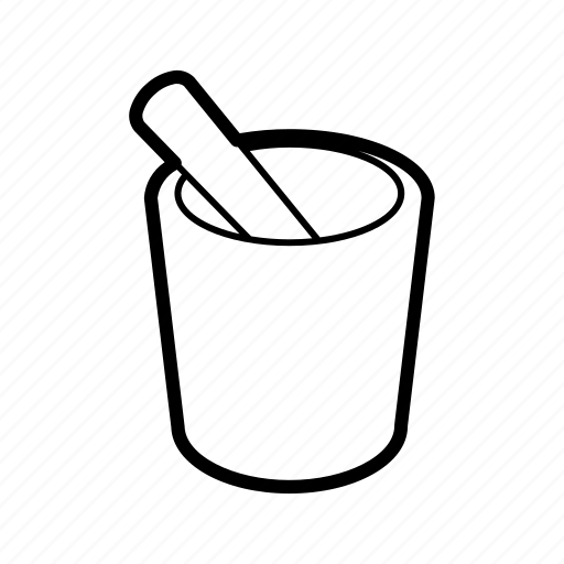 Mortar and pestle, crush, mortar, pestle icon - Download on Iconfinder