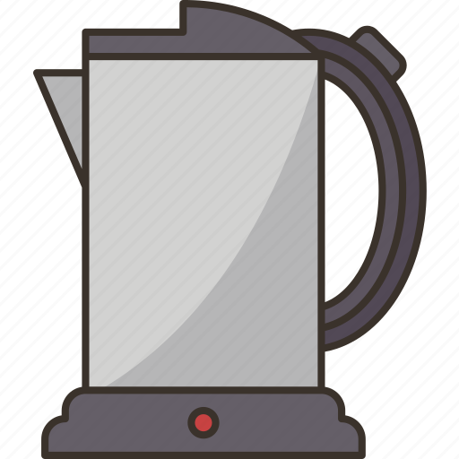 Kettle, electric, boil, electricity, household icon - Download on Iconfinder