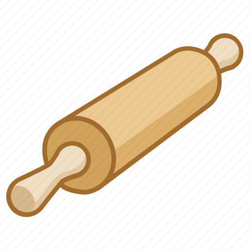Food, kitchen, pin, preparation, roller, rolling, utensil icon - Download on Iconfinder