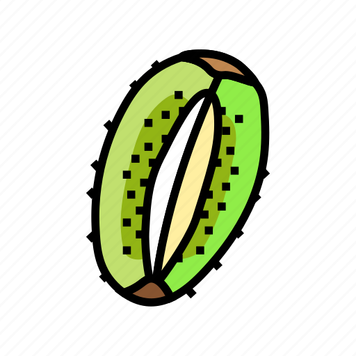 Cut, fruit, kiwi, green, fresh, slice icon - Download on Iconfinder