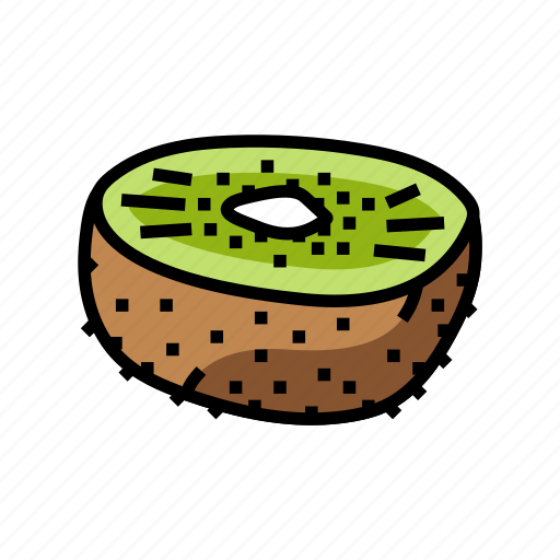 Cut, kiwi, fruit, green, fresh icon - Download on Iconfinder