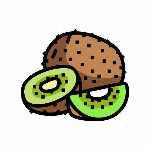 Kiwi, healthy, fruit, green, fresh, slice icon - Download on Iconfinder