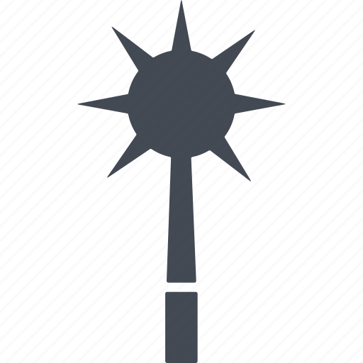 Knight and war, mace, medieval, weapon icon - Download on Iconfinder