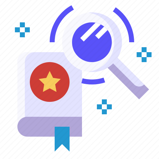 Book, education, reading, search, study icon - Download on Iconfinder
