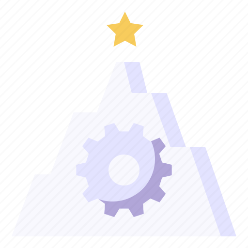 Attempt, gear, goal, star, success icon - Download on Iconfinder