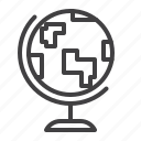 globe, world, geography, education
