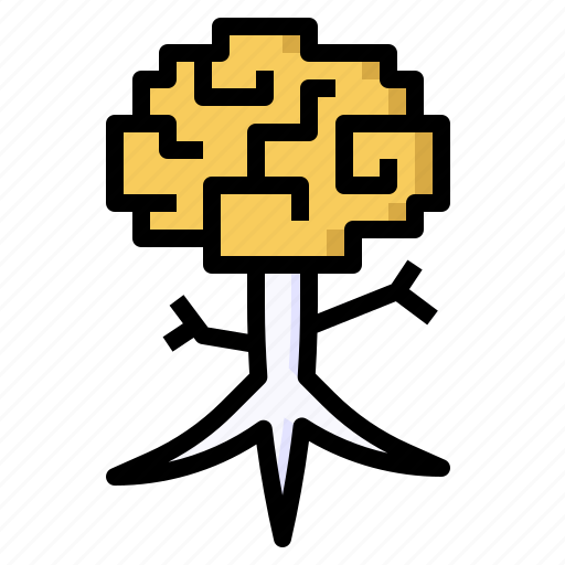 Brain, growth, knowledge, plants, tree icon - Download on Iconfinder