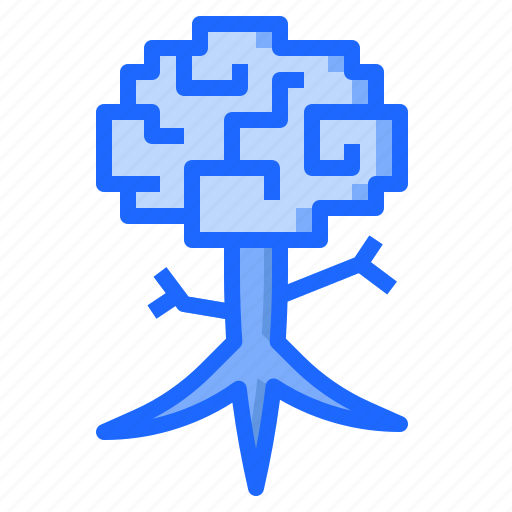 Brain, growth, knowledge, plants, tree icon - Download on Iconfinder