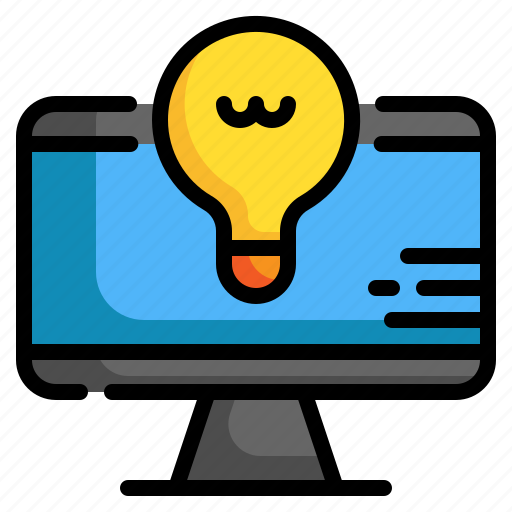 Computer, online, education, learning, knowledge, device icon - Download on Iconfinder