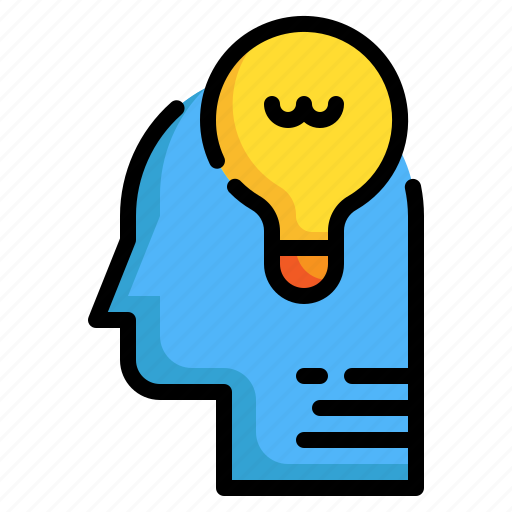 Human, knowledge, bulb, idea, learning, education, creative icon - Download on Iconfinder