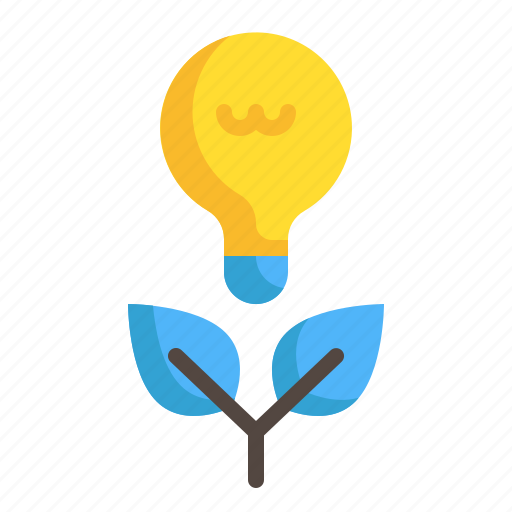 Bulb, knowledge, plant, idea, education icon - Download on Iconfinder