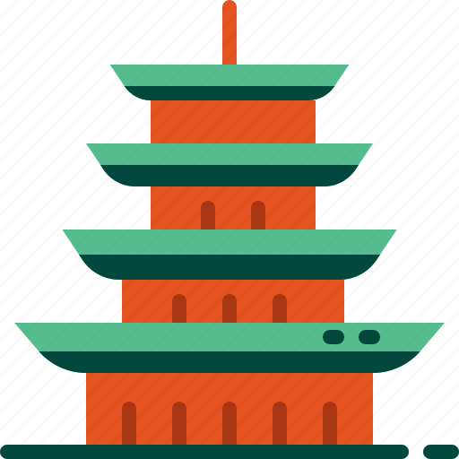 Ancient, architecture, building, korea, landmark, monument, pagoda icon - Download on Iconfinder