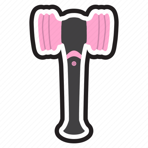 Accessories, blackpink, korean, kpop, light, lightstick, stick icon - Download on Iconfinder