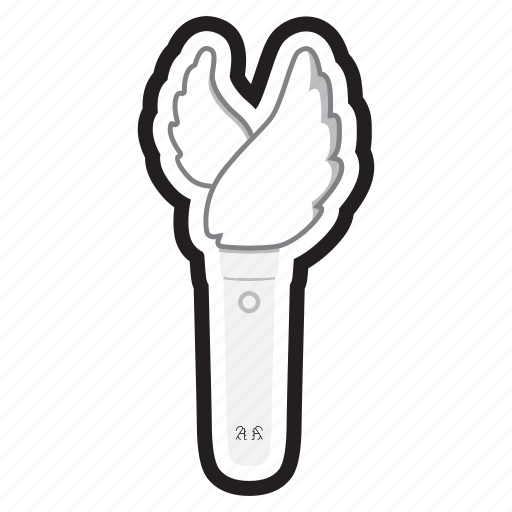 Accessories, aoa, korean, kpop, light, lightstick, stick icon - Download on Iconfinder