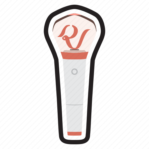 Keychain, korean, kpop, light, lightstick, red velvet, stick icon - Download on Iconfinder