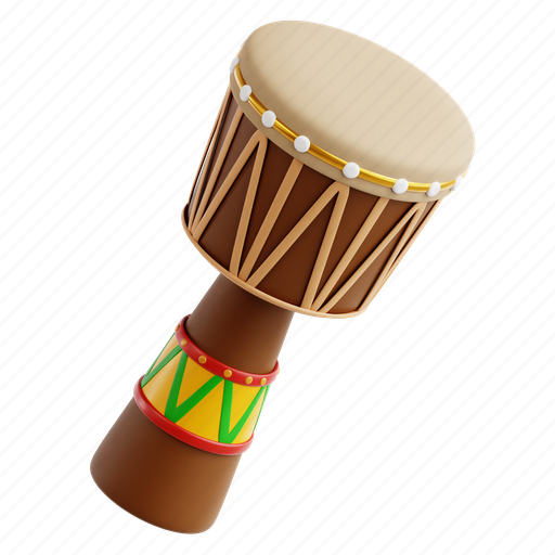Drum, rhythm, tradition, music, celebration, unity, kwanzaa 3D illustration - Download on Iconfinder
