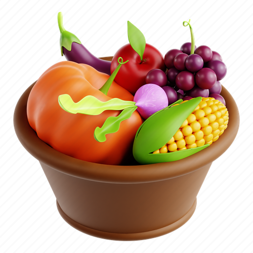 Harvest, agriculture, abundance, celebration, sustenance, unity, kwanzaa 3D illustration - Download on Iconfinder