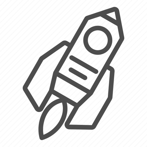 Rocket, space, transport, spaceship, launch, flame, window icon - Download on Iconfinder