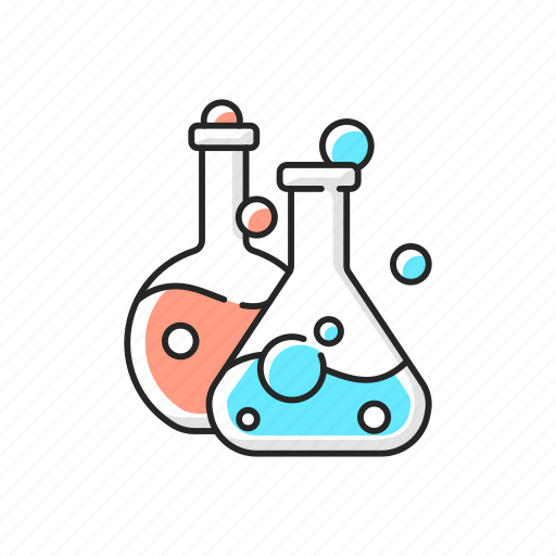 Chemical research, beaker, laboratory, bottle icon - Download on Iconfinder