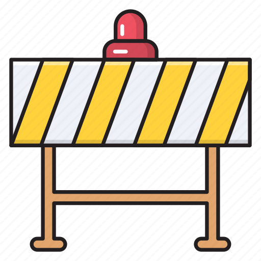 Barrier, block, board, construction, stop icon - Download on Iconfinder