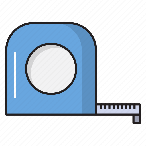 Construction, equipment, measure, tape, tools icon - Download on Iconfinder