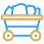 mining, cart, mine, industry, trolley 