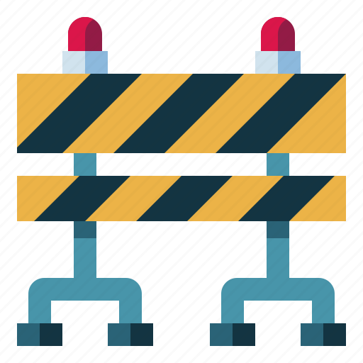 Barrier, no, entry, warning, road, sign, traffic icon - Download on Iconfinder