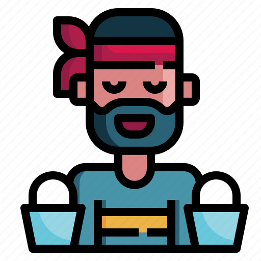 Worker, builder, professions, jobs, job, labour, construction icon - Download on Iconfinder