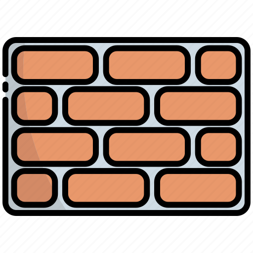 Brickwall, bricks, brick, wall, construction icon - Download on Iconfinder