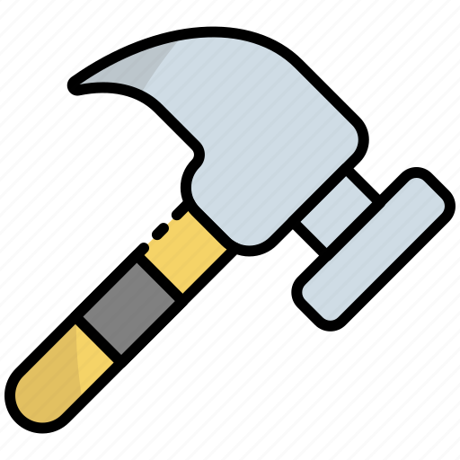 Hammer, construction, tool, equipment, repair, tools icon - Download on Iconfinder