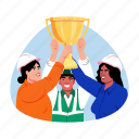 appreciation trophy, award, reward, workers, labour day 