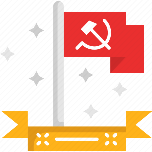Communism, communist, flag, labor icon - Download on Iconfinder
