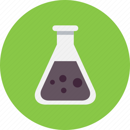 Black, experiment, flask, laboratory, liquid, test, tube icon - Download on Iconfinder