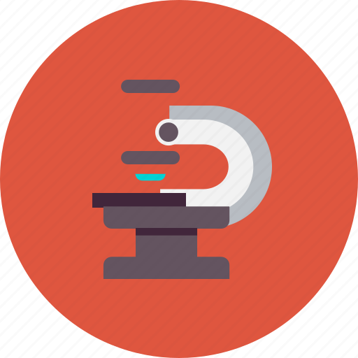 Education, experiment, laboratory, microscope, research, science, test icon - Download on Iconfinder