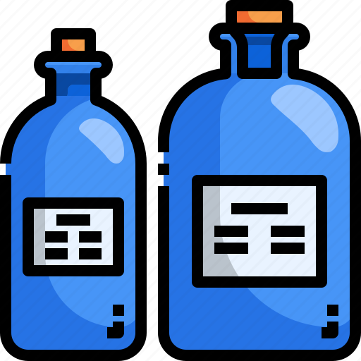 Bottle, container, experiment, laboratory, liquid, science, substance icon - Download on Iconfinder