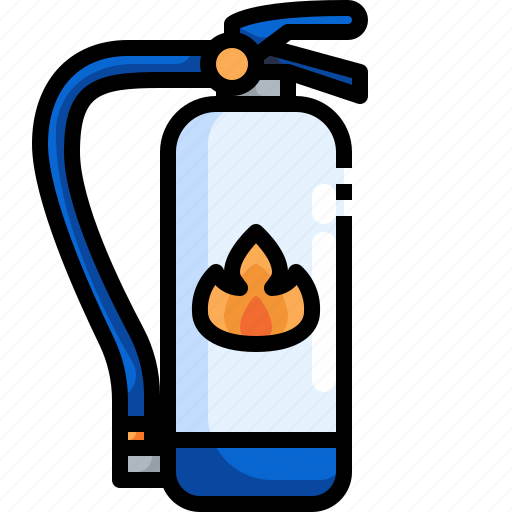 Emergency, extinguisher, fire, firefighting, protect, protection, safety icon - Download on Iconfinder