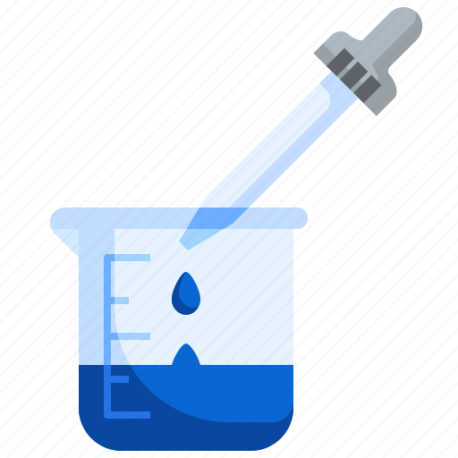 Dropper, drops, flask, liquid, testing icon - Download on Iconfinder